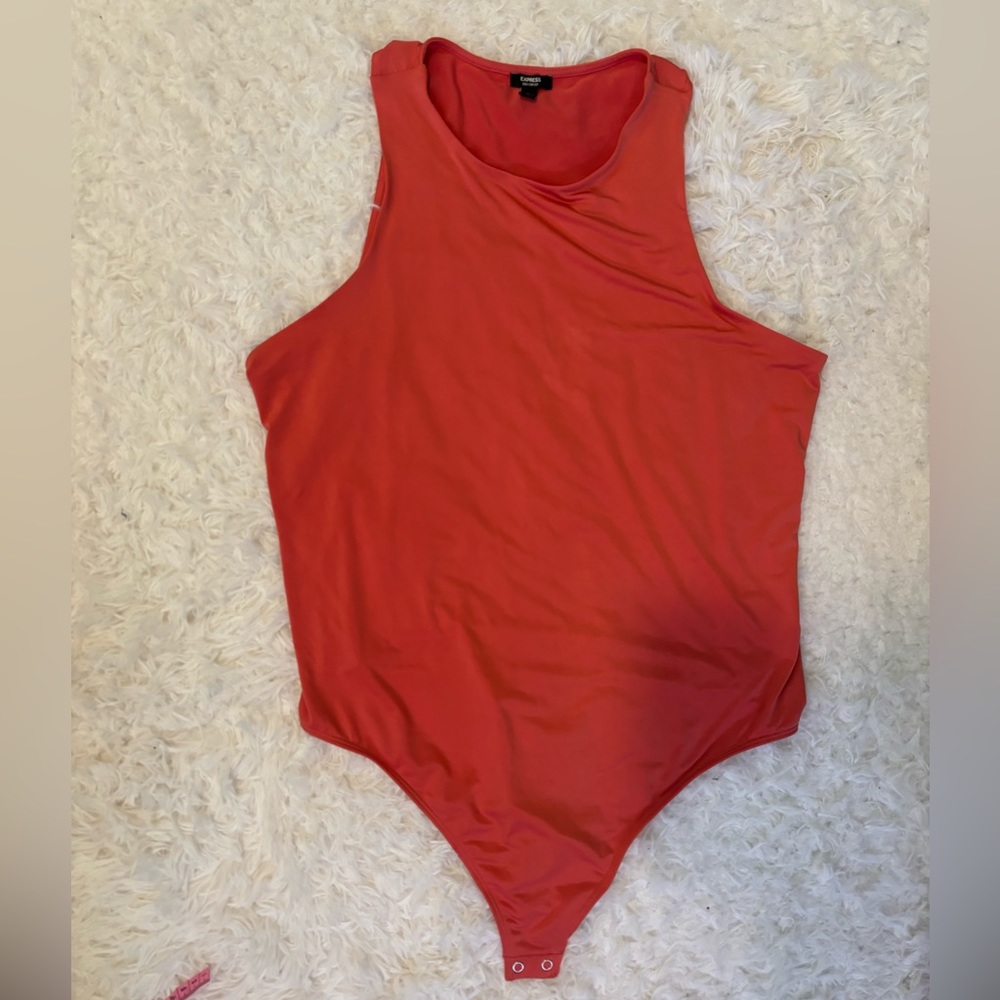 Express high compression high neck bodysuit